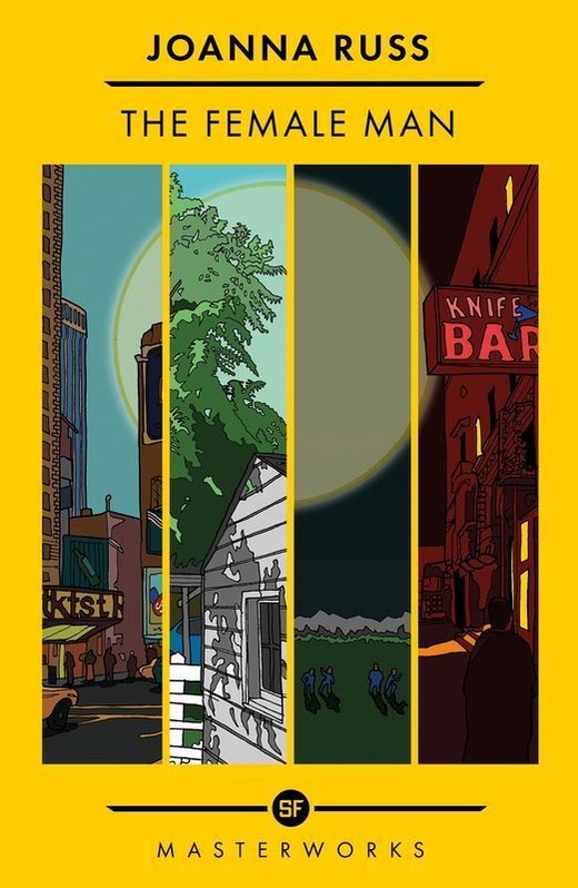 okładka The Female Man wer. angielska książka