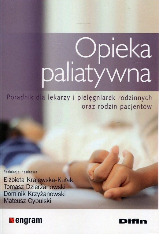 okładka Opieka paliatywna książka