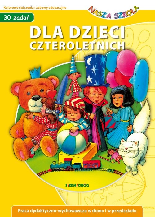 okładka Dla dzieci czteroletnich książka | Małgorzata Wróblewska