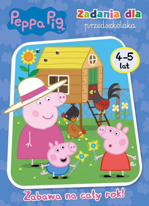 okładka Zabawa na cały rok. Zadania dla przedszkolaka. Peppa Pig książka | Opracowanie zbiorowe