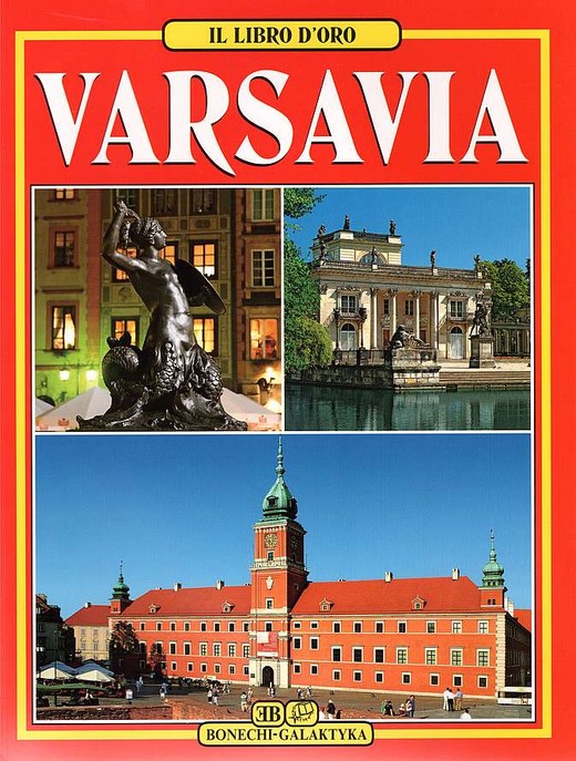 okładka Warszawa. Złota księga wer. włoska książka