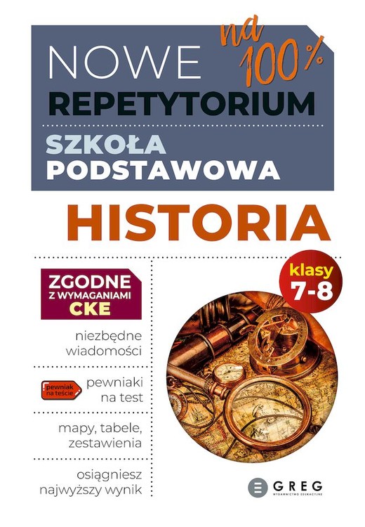 okładka Historia. Nowe Repetytorium 2026. Szkoła podstawowa. Klasa 7-8 książka | Beata Józków