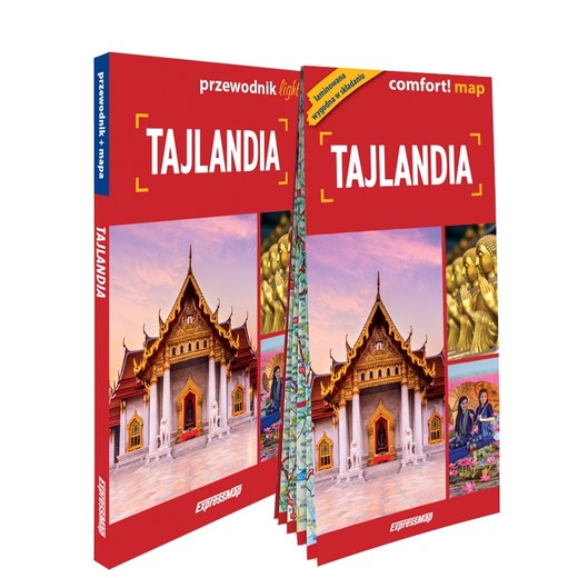 okładka Tajlandia zestaw przewodnikowy 2w1 light 2025 książka | Katarzyna Byrtek