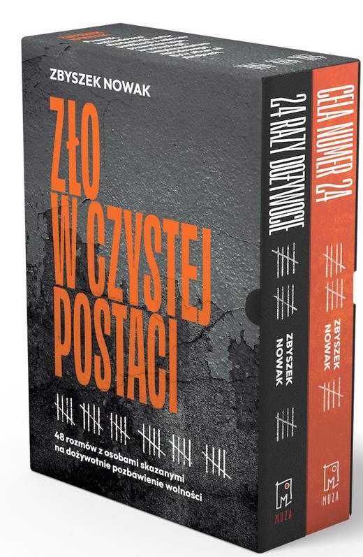okładka Pakiet: Cela numer 24 / 24 razy dożywocie książka | Zbyszek Nowak