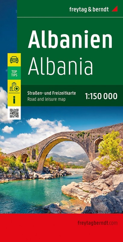 okładka Mapa Albania 1:150 000 książka | Opracowanie zbiorowe