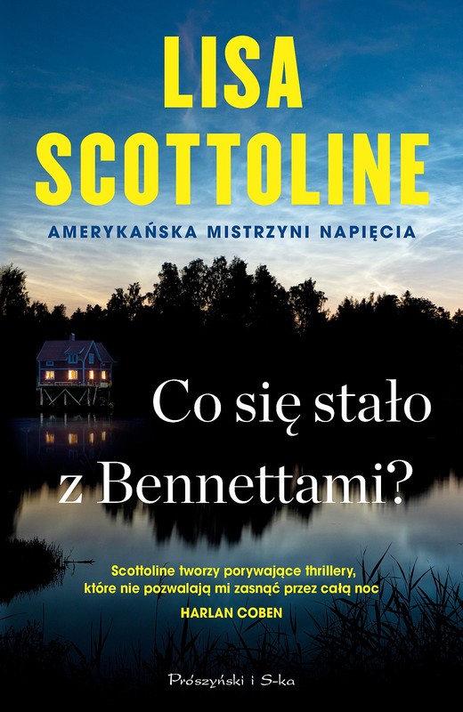 okładka Co się stało z Bennettami? (Duże litery) książka | Lisa Scottoline