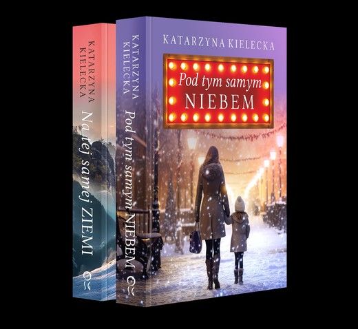 okładka Pakiet Świąteczny Kielecka: Pod tym samym niebem + Na tej samej ziemi książka | Katarzyna Kielecka