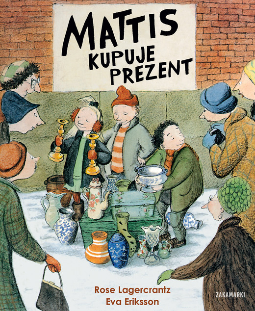 okładka Mattis kupuje prezent. Dunia książka | Lagercrantz Rose