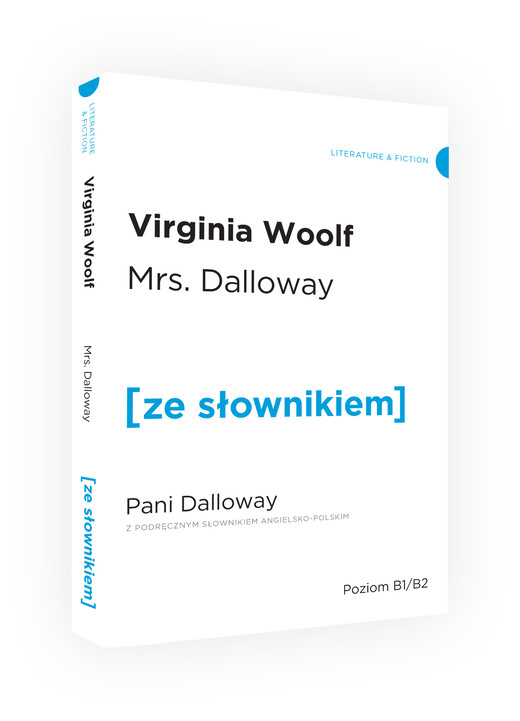 okładka Mrs. Dalloway z podręcznym słownikiem angielsko-polskim książka | Virginia Woolf