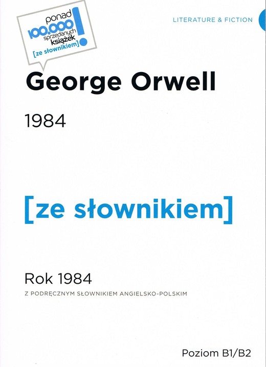 okładka Rok1984 książka | George Orwell