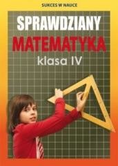 okładka Sprawdziany matematyka klasa iv książka | Agnieszka Figat-Jeziorska