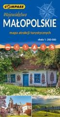 okładka Mapa atrakcji turystycznych - Małopolskie książka | Praca Zbiorowa