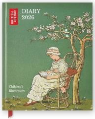 okładka Terminarz 2026 Iilustracje British Library książka