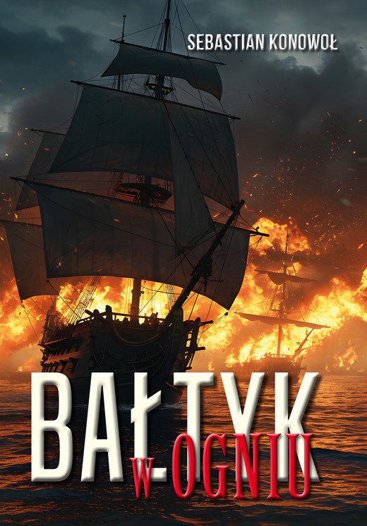 okładka Bałtyk w ogniu książka | Konowoł Sebastian