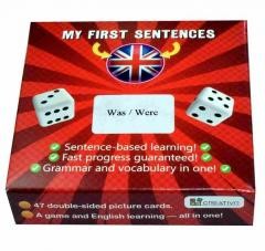 okładka Moje pierwsze zdania po angielsku (WAS / WERE) książka