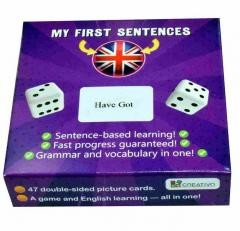 okładka Moje pierwsze zdania po angielsku (HAVE GOT) książka