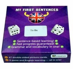 okładka Moje pierwsze zdania po angielsku (TO BE) książka