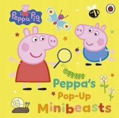 okładka Peppa Pig Peppas Pop-Up Minibeasts książka | Praca Zbiorowa