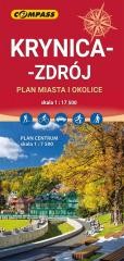 okładka Plan miasta - Krynica-Zdrój 1:17 500 książka