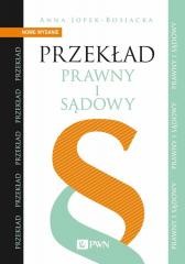 okładka Przekład prawny i sądowy książka | Anna Jopek-Bosiacka
