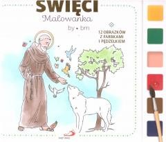 okładka Święci malowanka książka