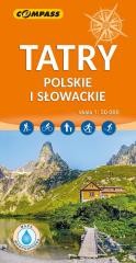 okładka Mapa - Tatry Polskie i Słowackie 1:50 000 książka | Praca Zbiorowa