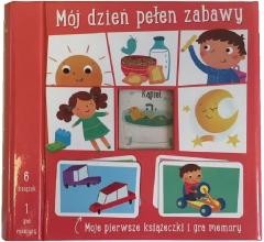 okładka Moje pierwsze książeczki i memory - Dzień zabawy książka | Praca Zbiorowa