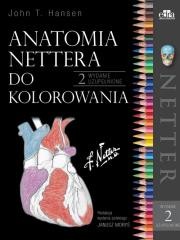 okładka Anatomia Nettera do kolorowania w.2 uzupełnione książka | Praca Zbiorowa