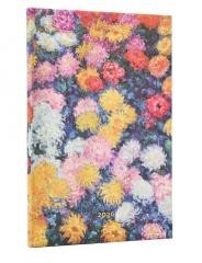 okładka Kalendarz książkowy maxi 2026 Monet's Chrysanthem książka