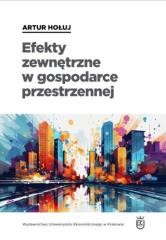 okładka Efekty zewnętrzne w gospodarce przestrzennej książka | Artur Hołuj
