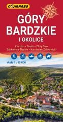 okładka Mapa turystyczna - Góry Bardzkie i okolice książka | Praca Zbiorowa