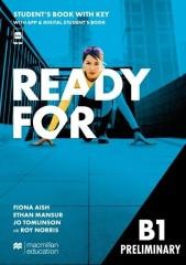 okładka Ready for B1 Preliminary SB + key książka | Praca Zbiorowa