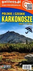 okładka Mapa - Polskie i Czeskie Karkonosze 1:25 000 książka | Praca Zbiorowa