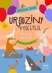 okładka Urodziny rekina. Piosenki dla dzieci na głos... książka | Krystyna Gowik