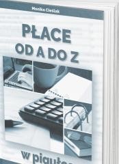 okładka Płace od A do Z w pigułce książka | Monika Cieślak