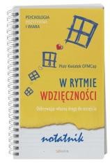 okładka W rytmie wdzięczności Notatnik książka
