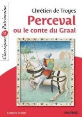 okładka Perceval ou le conte du Graal: Extraits choisis książka | de Troyes Chrétien