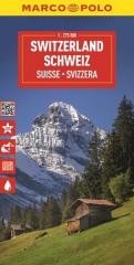 okładka Mapa drogowa Szwajcaria 1:275 000 książka | Praca Zbiorowa