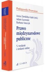okładka Prawo międzynarodowe publiczne z testami online książka | Praca Zbiorowa