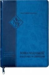 okładka Nowy Testament NPD suwak paginatory niebieski książka | Praca Zbiorowa