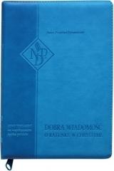 okładka Nowy Testament NPD suwak paginatory błękityny książka | Praca Zbiorowa