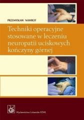 okładka Techniki operacyjne stosowane w leczeniu.. książka | Przemysław Nawrot