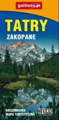 okładka Mapa kieszonkowa Tatry, Zakopane laminowana książka | Praca Zbiorowa