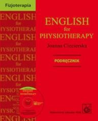 okładka English for physiotherapy Podręcznik książka