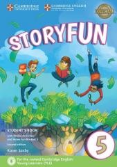 okładka Storyfun Level 5 SB + with Online Activities książka | Karen Saxby