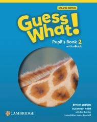 okładka Guess What! British English Level 2 PB + eBook Upd książka | Susan Rivers