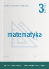 okładka Matematyka GIM 3 Dotacyjne materiały ćw. OPERON książka | Praca Zbiorowa
