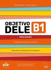okładka Objetivo DELE B1 Nueva Edicion 2024 + online książka | Carmen BordónMartinez, Teresa BordónMartinez