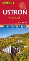 okładka Mapa - Ustroń i okolice Brenna 1:25 000 książka | Praca Zbiorowa