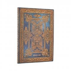 okładka Kalendarz książkowy midi 25/26 18M Blue Luxe książka
